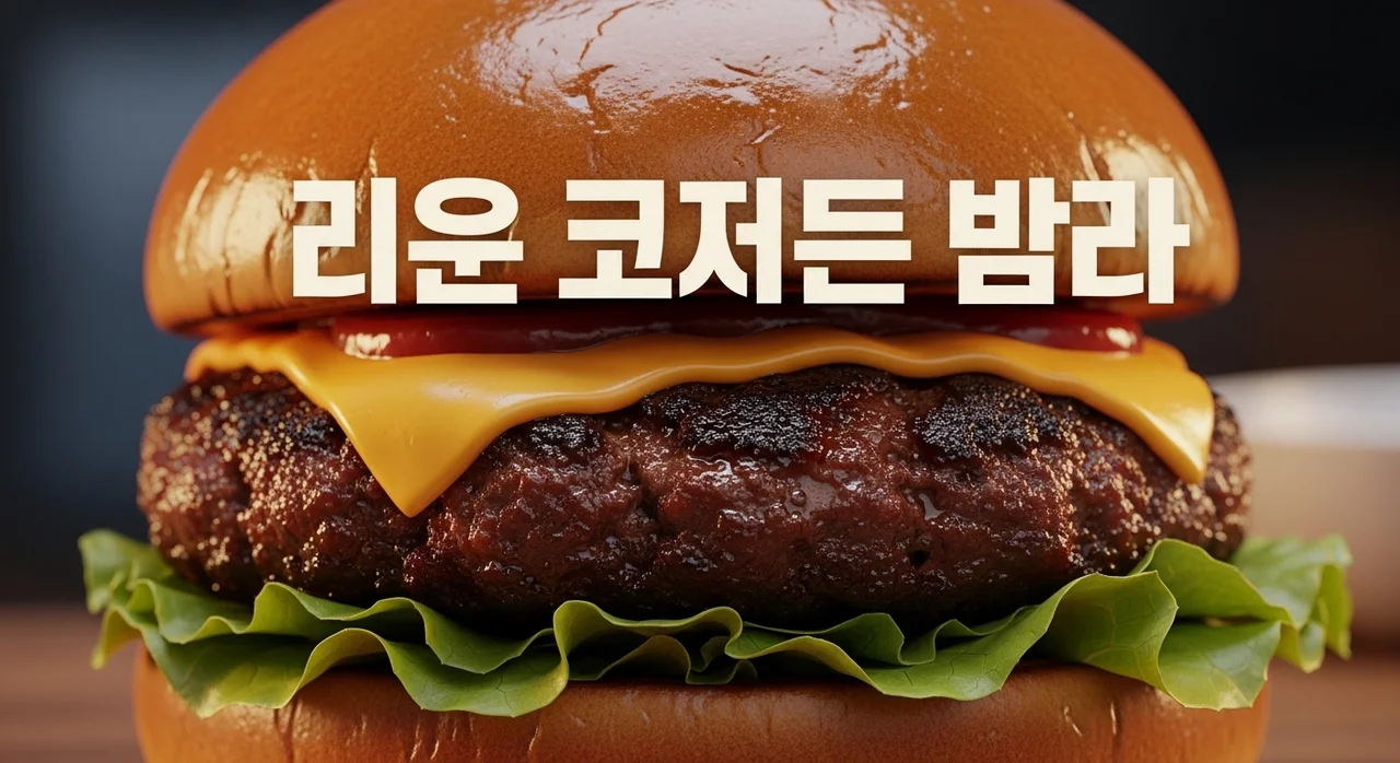 번트비프버거의 매력: 육즙 가득한 풍미와 완벽한 조리 비결