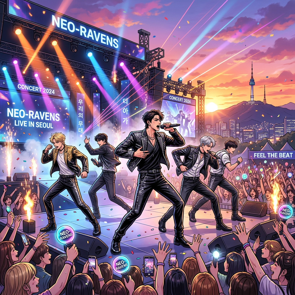 축제 공연 라인업과 무대