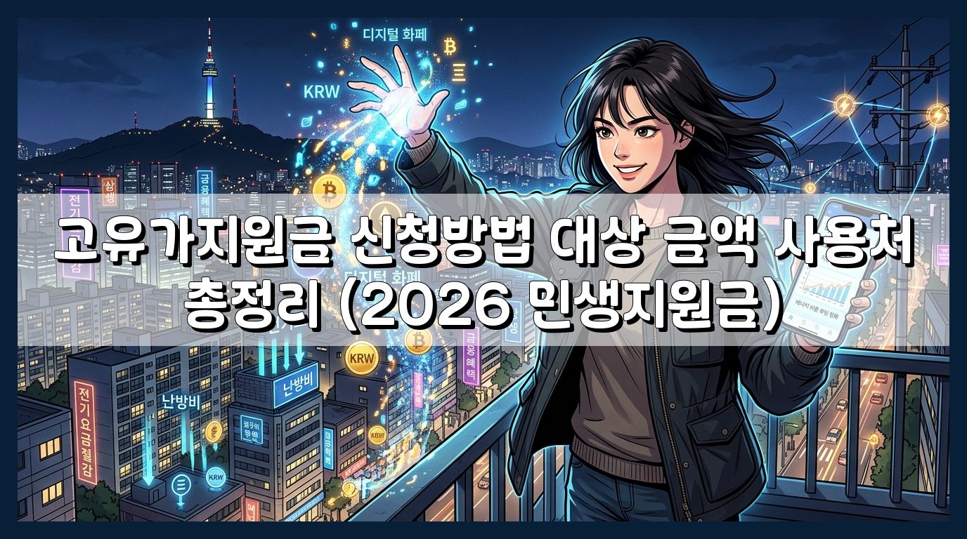 고유가지원금 신청 가이드