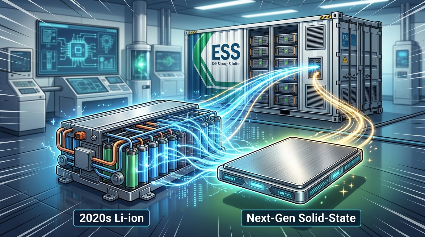ESS 및 전고체 배터리 미래 기술