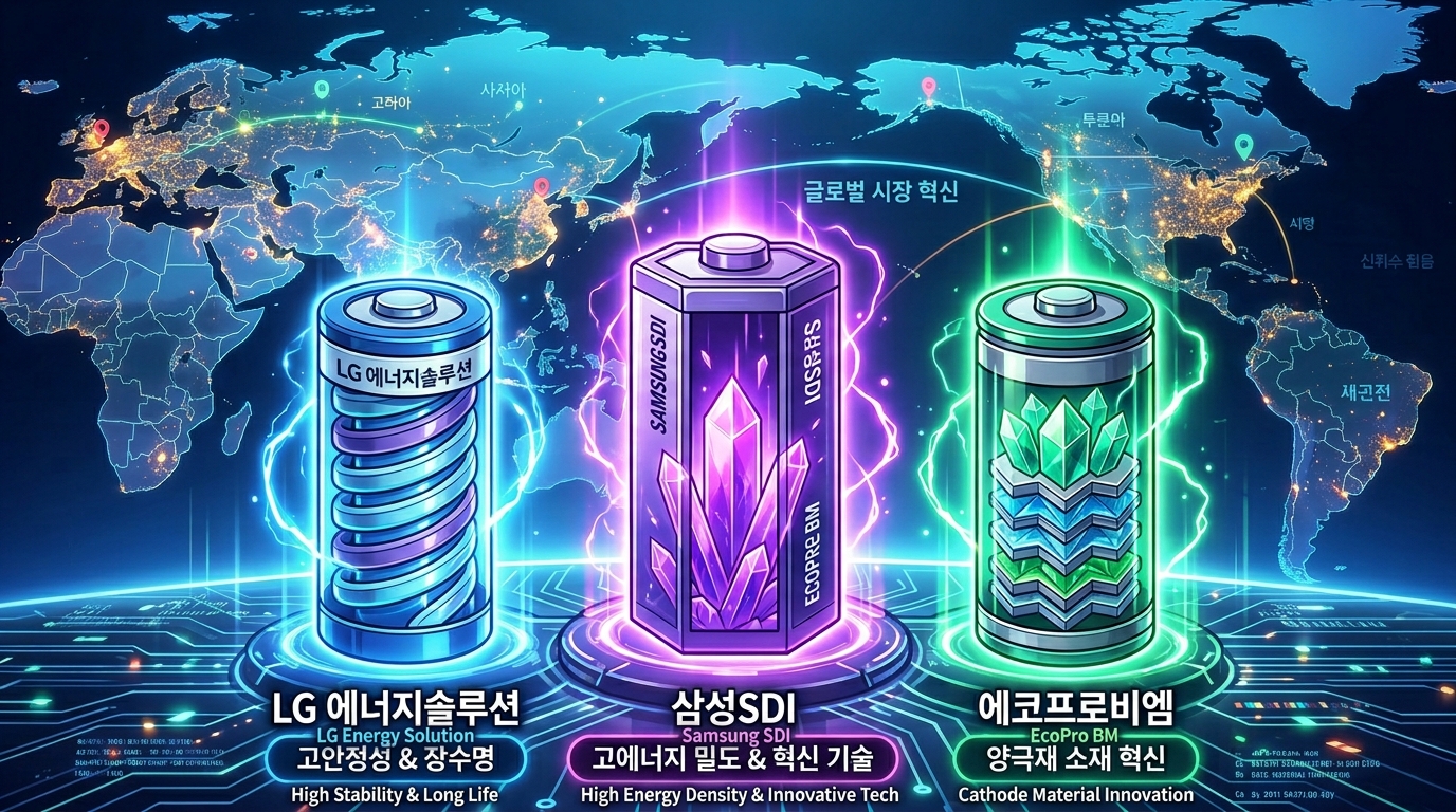 배터리 제조 공장 전경