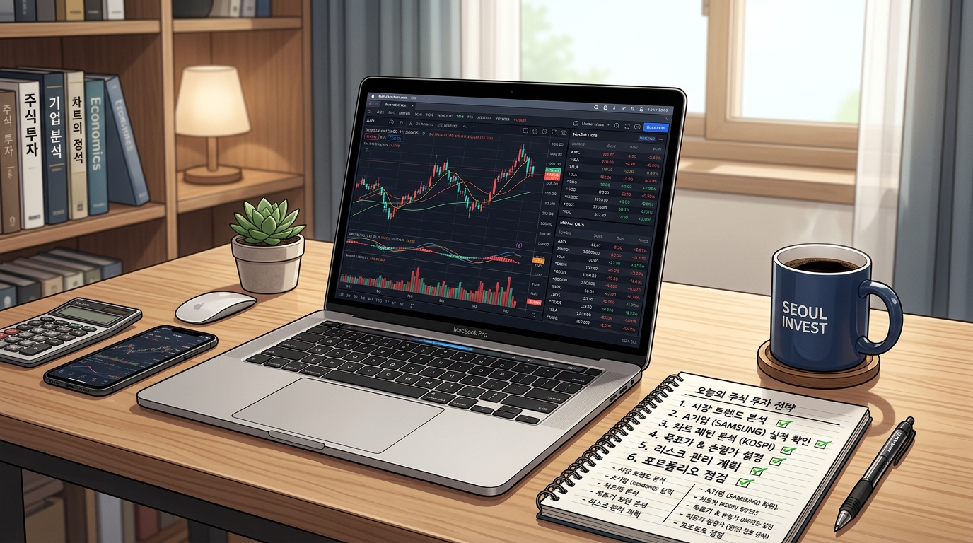 투자 체크리스트와 성장 그래프