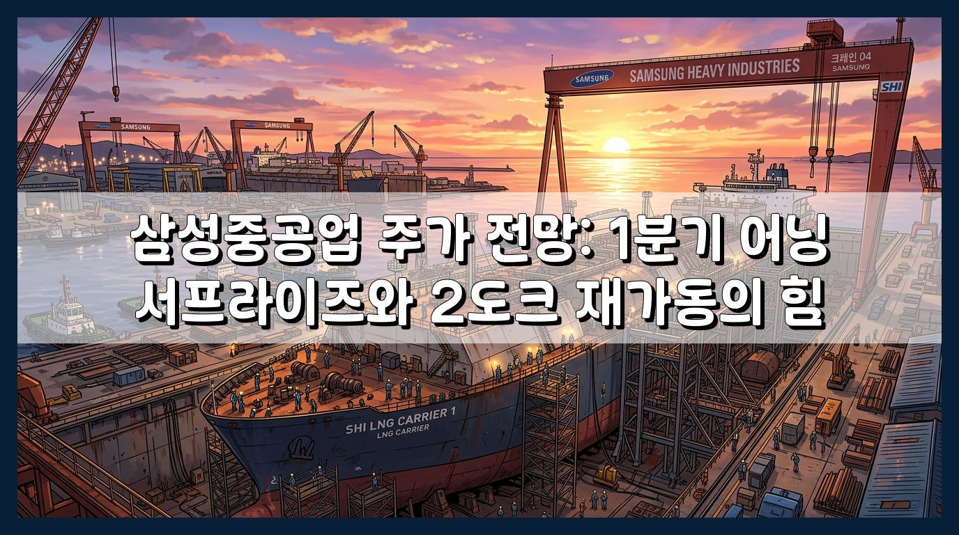 삼성중공업 조선소 전경