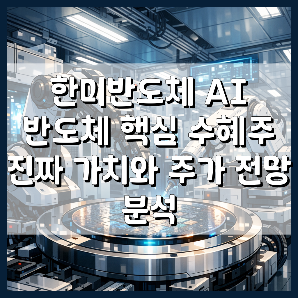 한미반도체 AI 반도체 핵심 수혜주 진짜 가치와 주가 전망 분석