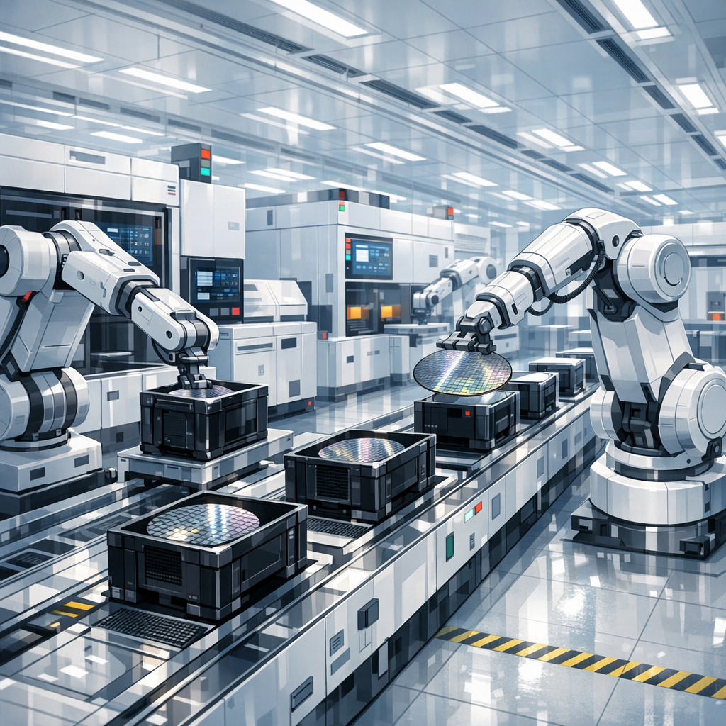 평온한 생산 현장 모습