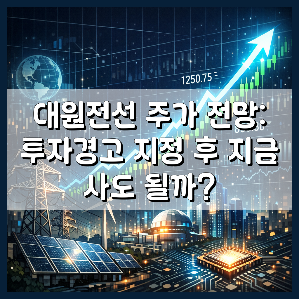 대원전선 주가 급등과 투자경고 분석