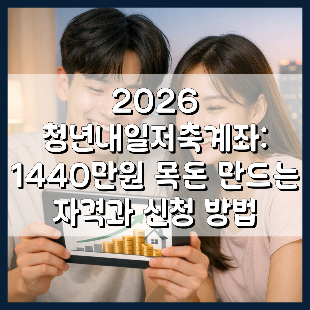 청년내일저축계좌로 미래를 설계하는 젊은이