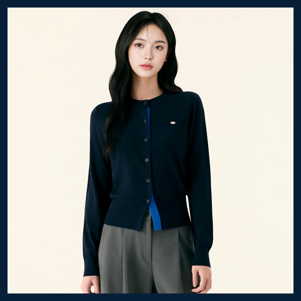 로엠 올데이가디건 라운드넥 긴팔 가디건 네이버 N배송