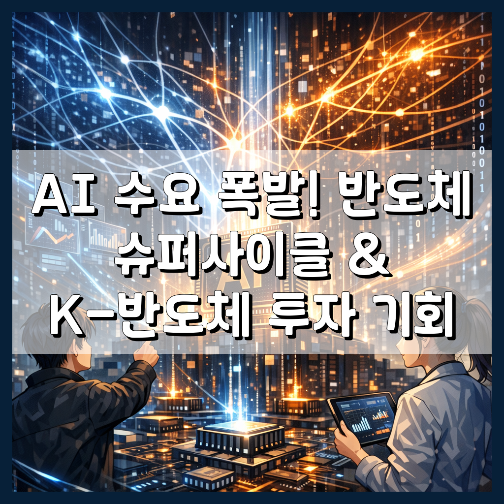AI 반도체 수요 폭증으로 인한 미래 기술의 역동적인 모습